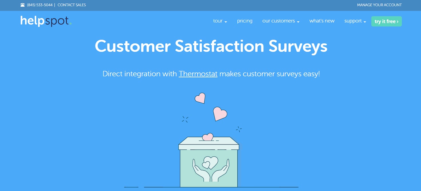 HelpSpot Customer Satisfaction Surveys