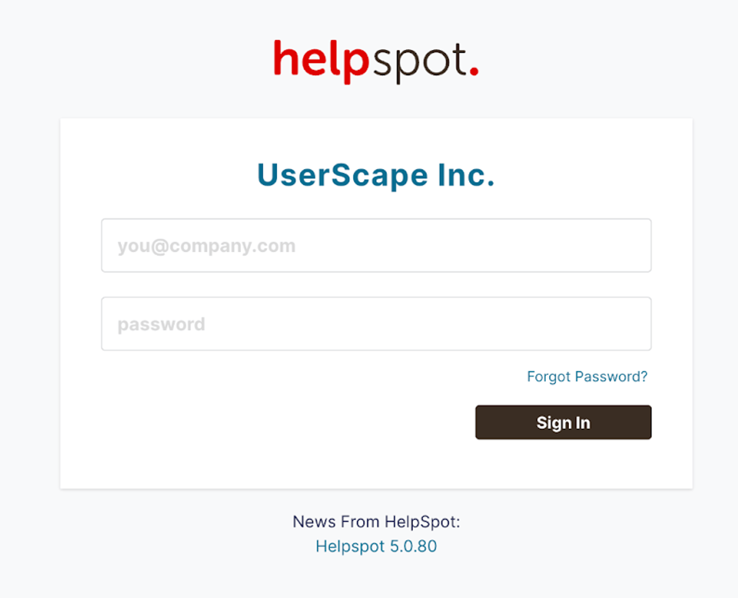 HelpSpot's shared inbox management tool has two-factor authentication for security purposes.