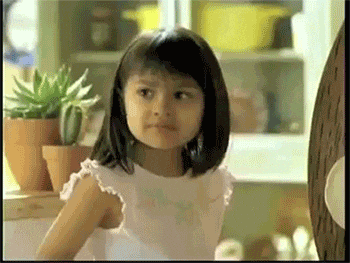 A girl asking "Why don't we have both?", followed by a crowd cheering
