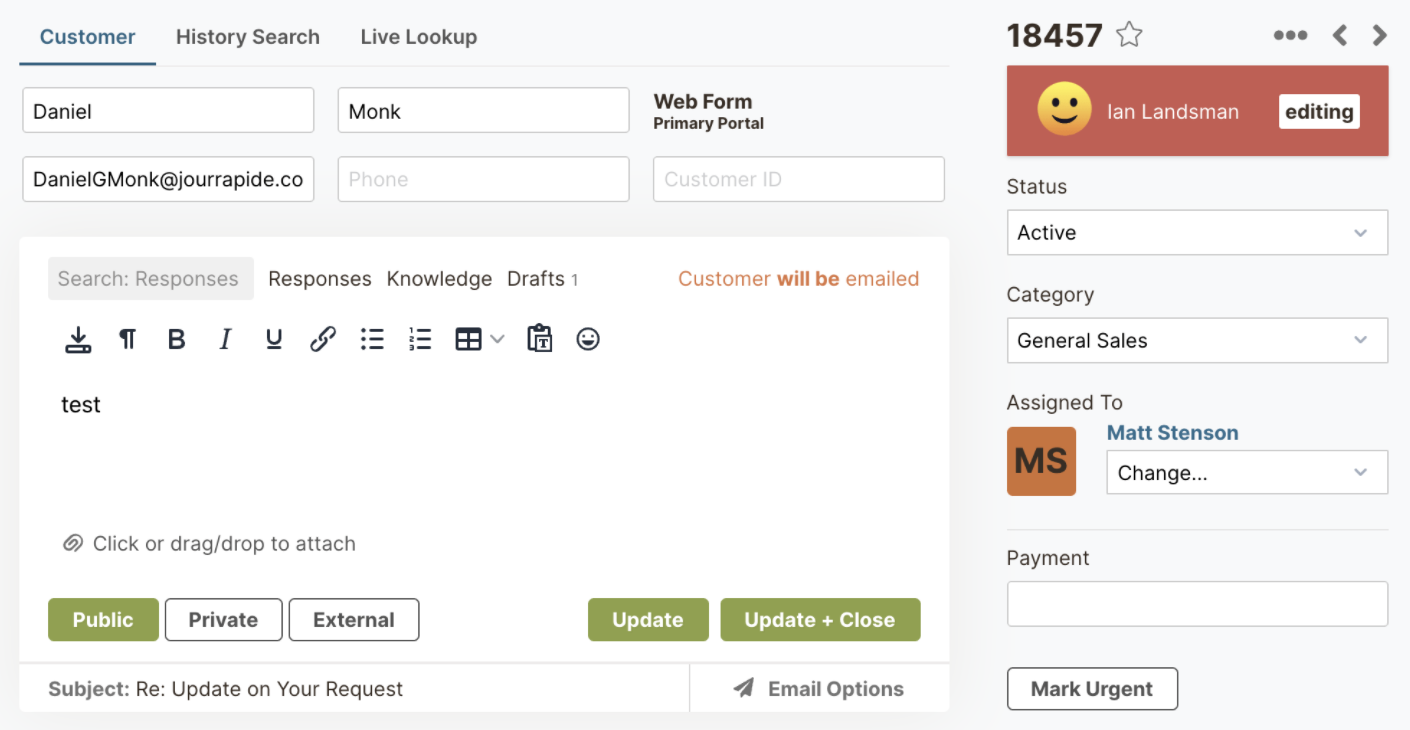 HelpSpot makes team collaboration a breeze.
