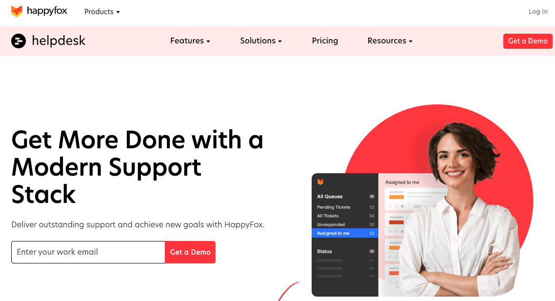 HappyFox: Get more done with a modern support stack. 