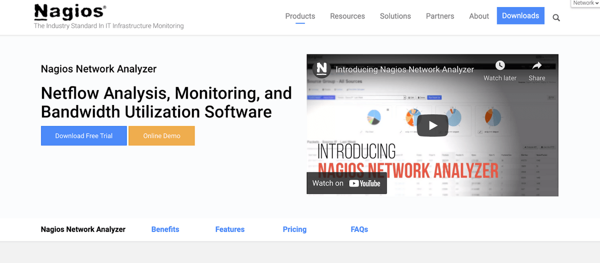 Nagios homepage