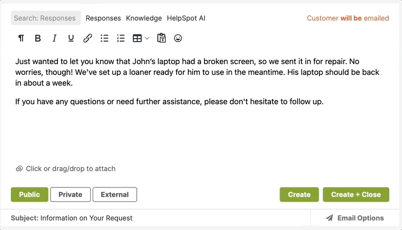HelpSpot AI